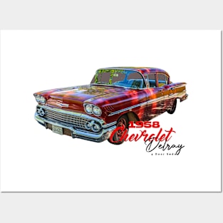 1958 Chevrolet Delray 4 Door Sedan Posters and Art